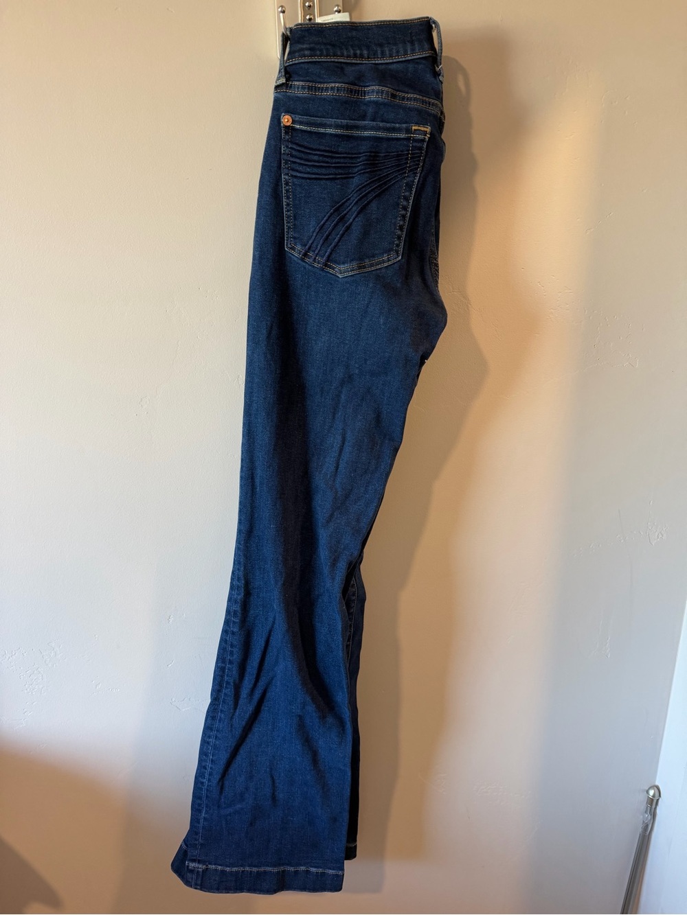 7 For All Mankind Dark Blue Flare Jeans